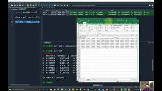 How to load a matrix from a data file in Python