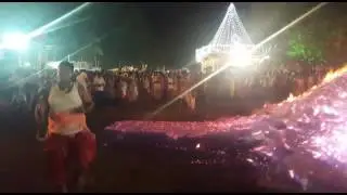 Walking on Fire Magic in India