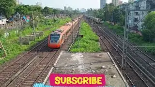 ARIEAL VIEW OF 22961 AHMEDABAD VANDE BHARAT EXPRESS FROM MUMBAI CENTRAL TO AHMEDABAD JN.