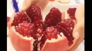 Nar Nasıl Soyulur   Boşuna uğraşmayın! İşte en pratik nar soyma yöntemi