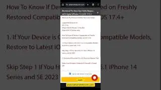 How to register the serial number of your iPhone XR-14Pro Max to bypass iCloud iOS 17.5.1