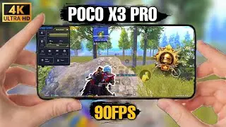 Poco X3 Pro Pubg Test | Conqueror lobby Smooth and 90 FPS | Souryn