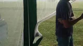 Дождь на соревнованиях.