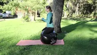 Ball Sitting Balance