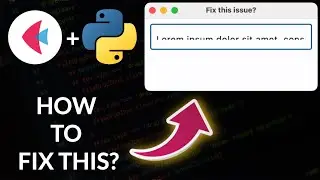 Flet Troubleshooting: Fix TextField Content Going Invisible When Resized