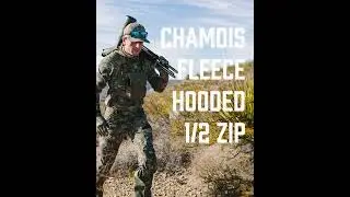 Chamois Hooded Fleece 1/2 Zip