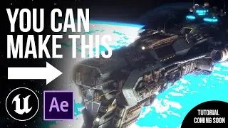 Create a space scene in unreal engine 5: COMING SOON!