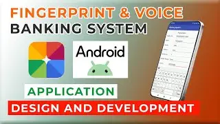 FingerPrint & Voice Banking System Full Video