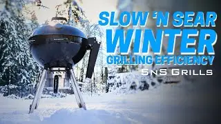 Slow ‘N Sear Efficiency In Winter Grilling - Best Winter Grilling Accessory