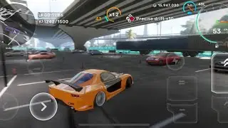 ลานจอดรถใต้ทางด่วน ฟรีดริฟ Rx7 ฮานFast3 สนามกล่อง นาทีครึ่ง R3 1600พ้อย ( 1080P 60Fps ) Car X Street
