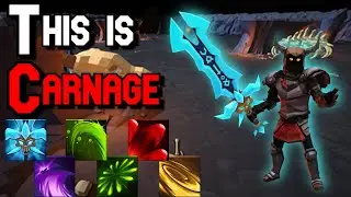 Death Knight causing QUICK CARNAGE in CURSE VII | Soulstone Survivors