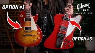 Whats the BEST Gibson ELECTRIC Guitar Shape For YOU? Beginner's Guide to Gibson
