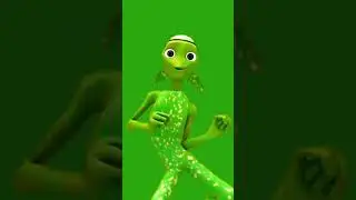 Frog Dancer Green Screen Dance | 