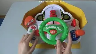 АВТОТРЕНАЖЕР 13701, игрушка, руль, 
