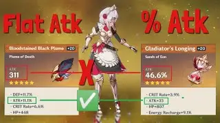 The Flat Atk vs % Atk Problem | Genshin Impact
