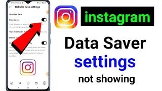 instagram data saver settings not showing | instagram par data save kaise kare | Technical Asmatali