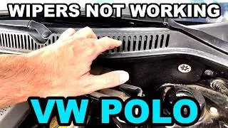 VW Polo windshield wipers not working