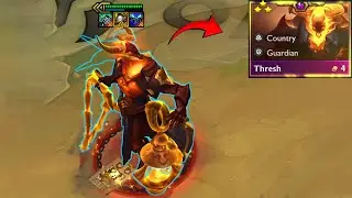 Devil's Round Up!!! Thresh 3 Star with x3  Artifact item ⭐⭐⭐ TFT SET 10