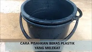 Cara Mudah Pisahkan Bekas Plastik Yang Melekat