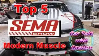 SEMA 2019 Top 5 Modern Muscle Cars