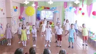 Детский сад Дружная семейка гр Ягодка выпускной 2021