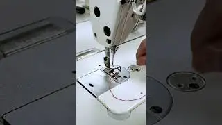 Juki DDL 8700H demo / how many layers of denim can this machine handle? 