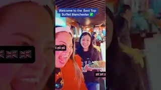 Famous top buffet in Manchester City Center #food #chinesefood #manchestercity #eatingshow #mukbang