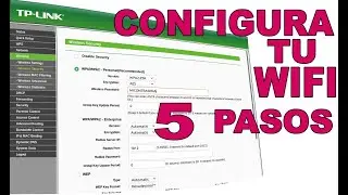 CONFIGURAR ROUTER  TPLINK TL-WR720n WR741n - Configurar WIFI