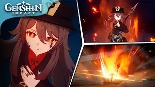 Hu Tao Sacrifice to Save Lantern Rite Cinematic Cutscene Genshin Impact 5.3