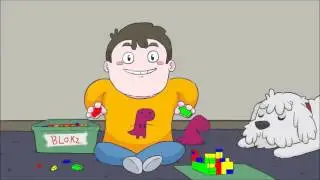 Animação de joguei minecraft kkk