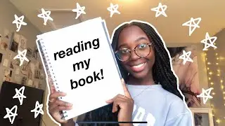 reading the first draft of my book! // writing vlog