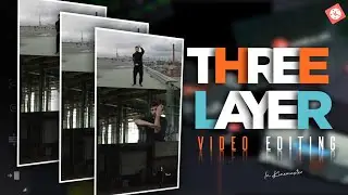 Trending 3 Layer Video Editing - KineMaster Tutorial