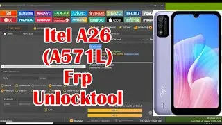 itel a26 (A571L) frp bypass unlocktool | itel a571l frp unlocktool