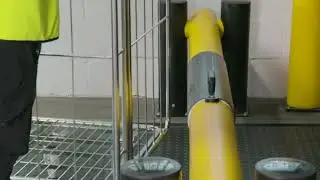 Industrial safety products for warehouse service yards and loading docks