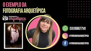EXEMPLO DO TRABALHO DE FOTOGRAFIA E PINTURA ARQUETÍPICA