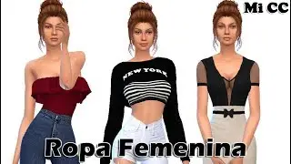Ropa para Chicas ¡MEGA PACK! - Mi CC ll Sims 4