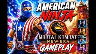 American Ninja Mortal Kombat New Era Gameplay