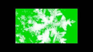 winter coming green screen effect