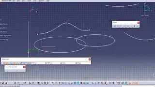 Sketcher Toolbar I Spline I Points I Ellipse