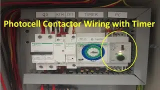 Wiring a Photocell and Timer for Automatic Lighting Control