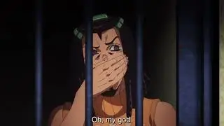Ermes saying oh my god | JoJo's Bizarre Adventure: Stone Ocean