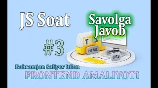 JavaScriptda soat | Savolga Javob