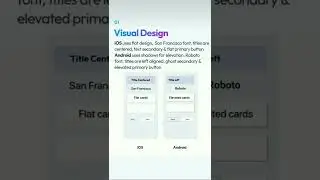IOS Vs Android UI Guidelines
