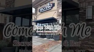 S E C R E T O 🌹✨ #secreto #foodie #southernfood #atlanta #buckhead #brookhaven #lunchdate #solodate