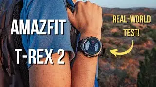 Amazfit T-Rex 2 Smartwatch (Desert Run Test)
