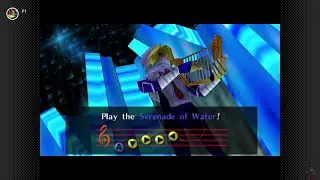 Zelda: Ocarina of Time (23)- Zora Domain's frozen, Ice Cavern, Serenade of Water