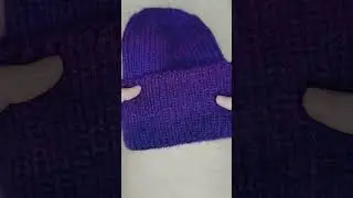 Шапка из мохера🧶