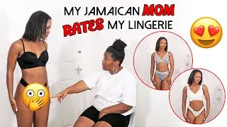 MY JAMAICAN MOM RATES MY LINGERIE AND LOUNGEWEAR |  LUVLETTE (SHEIN) TRY ON HAUL | TASHIKA BAILEY