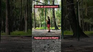 Тренування на біцепс/Тренування з колесом та резиною