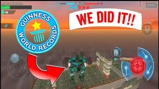 WORLD RECORD I REACHED THE SHIP ON CARRIER | WAR ROBOTS |